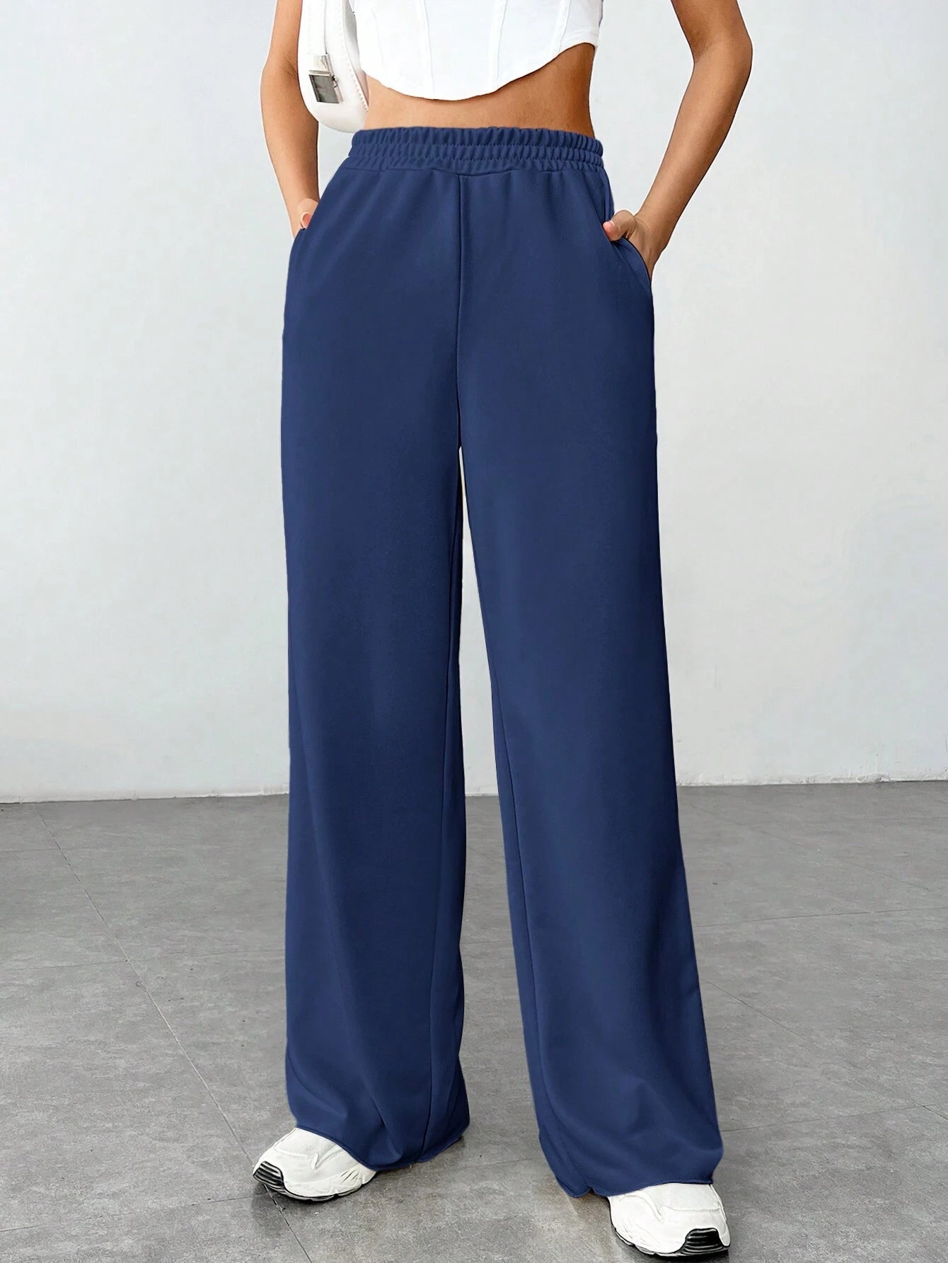 Ezwear Valentine'S Day Women'S Elastic Waist Sweatpants, Letter Printed