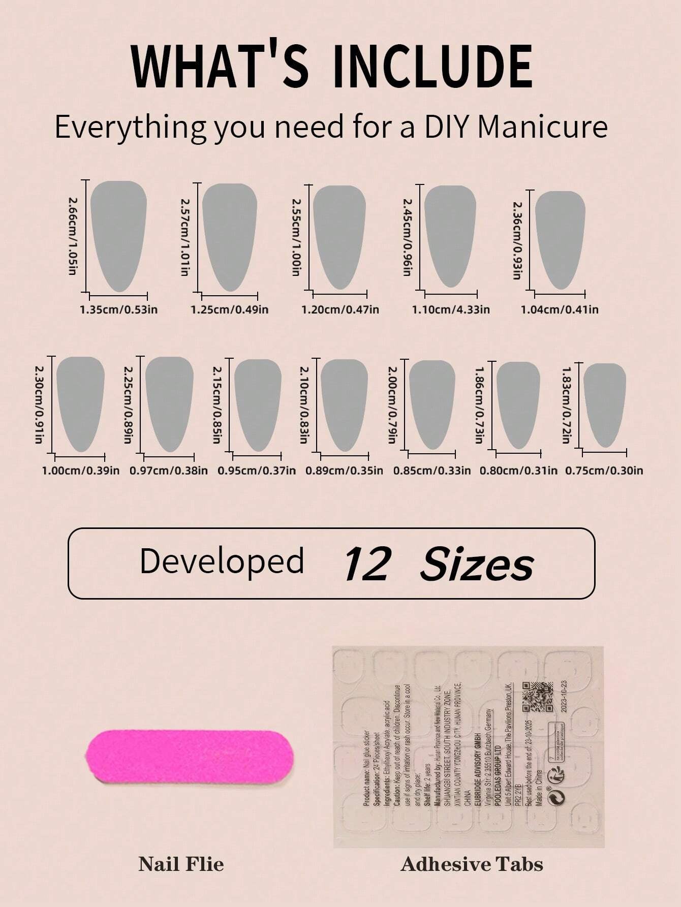 Instantly Upgrade Your Look with 24Pcs Long Almond Green French Leaf Pattern Fake Nail & 1Pc Nail File & 1Sheet Nail Tape