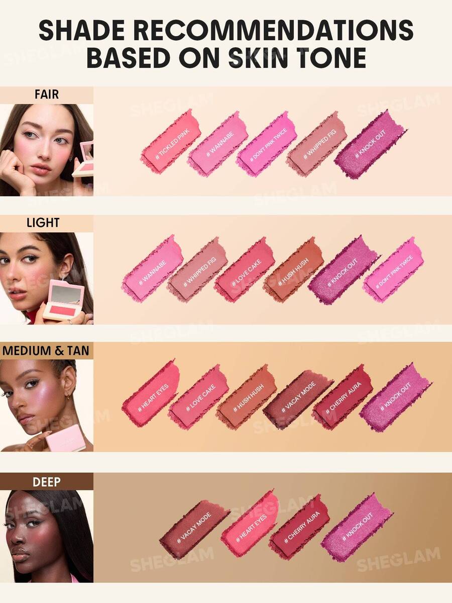 SHEGLAM Dream Touch أحمر خدود