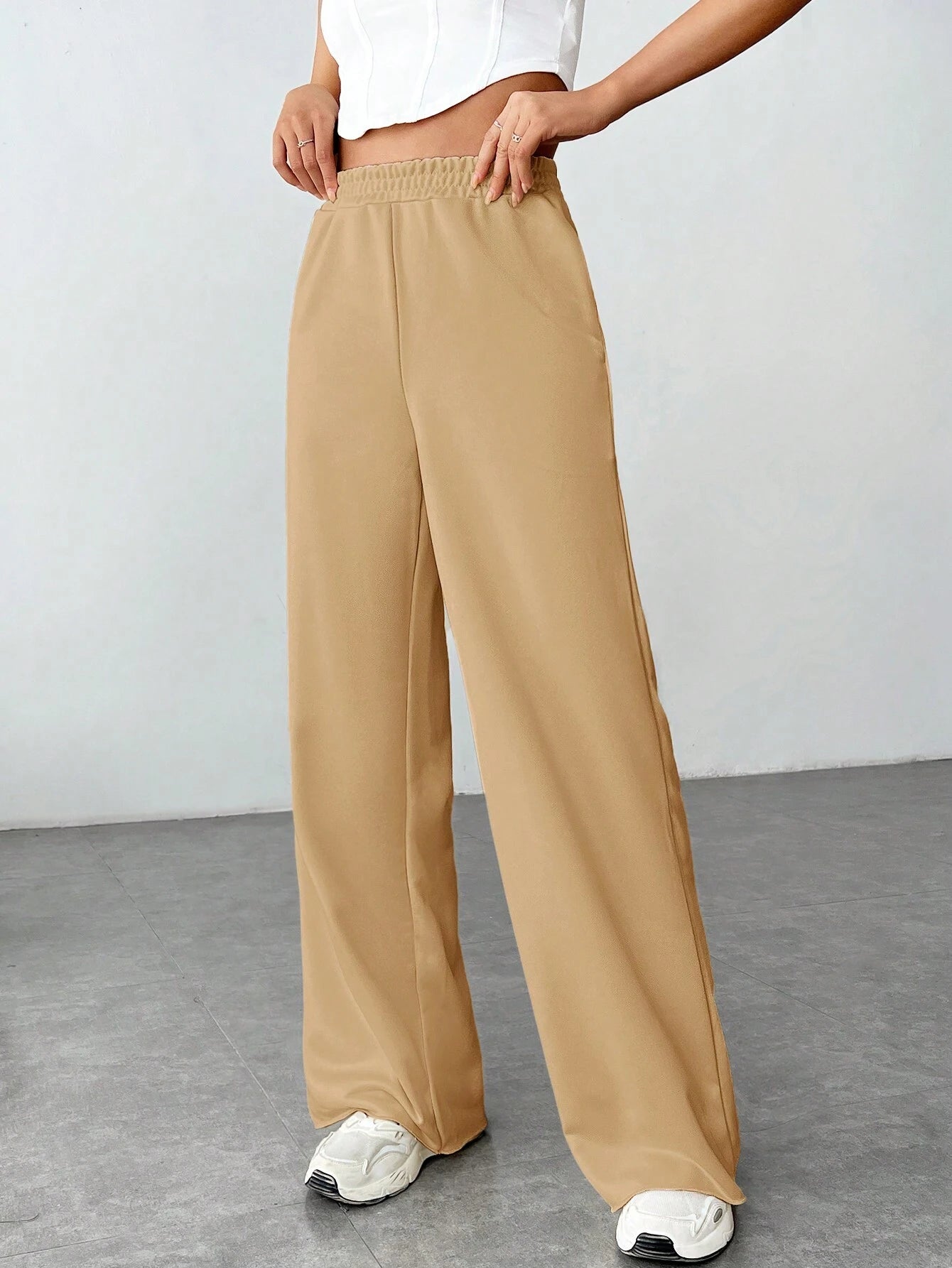 Ezwear Valentine'S Day Women'S Elastic Waist Sweatpants, Letter Printed