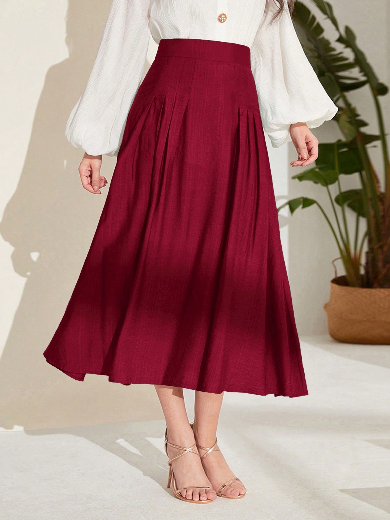 Modely Women'S Flowy Maxi Skirt