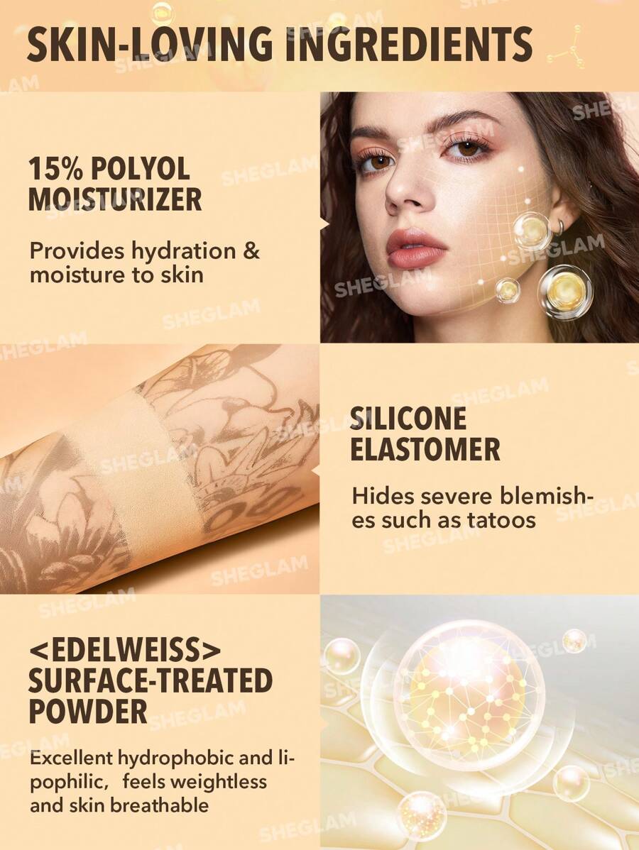 SHEGLAM  Rapid Retouch-Nude كونسيلر كريم