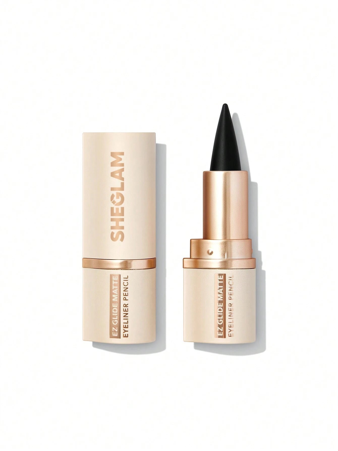 SHEGLAM EZ Glide Matte Eyeliner Pencil Highly Pigmented Black Smoky Eyes Matte Eyeliner Pencil Smudge-Proof Long-Lasting Ultra-Fine Eyeliner Blendable Smooth Cat Eye Eye Make up Black Friday Black Gift Eyeliner