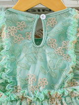 Young Girl Gorgeous Embroidered Dress