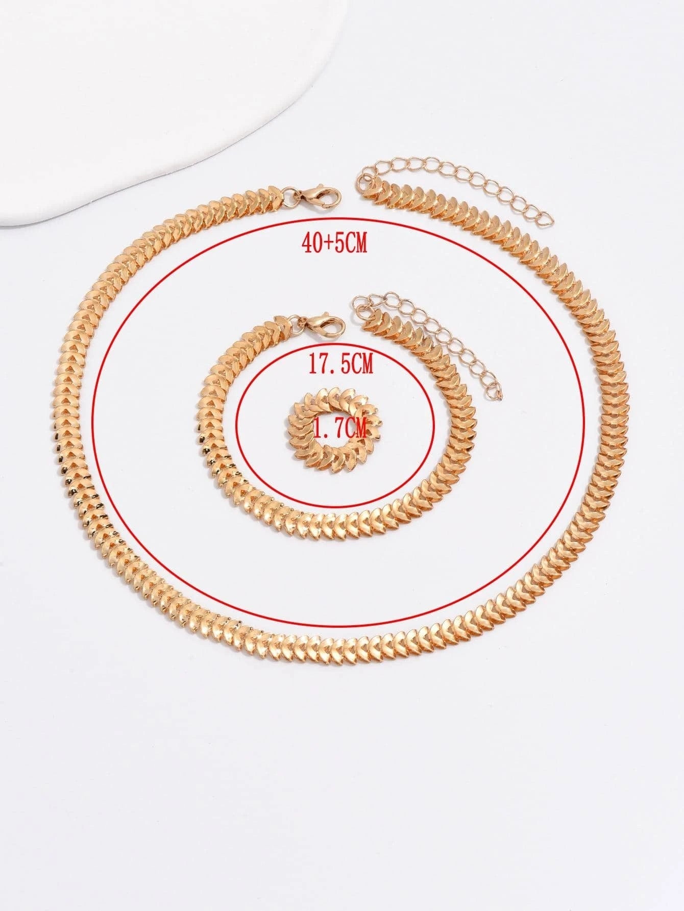 3Pcs/Set Minimalist Jewelry Set