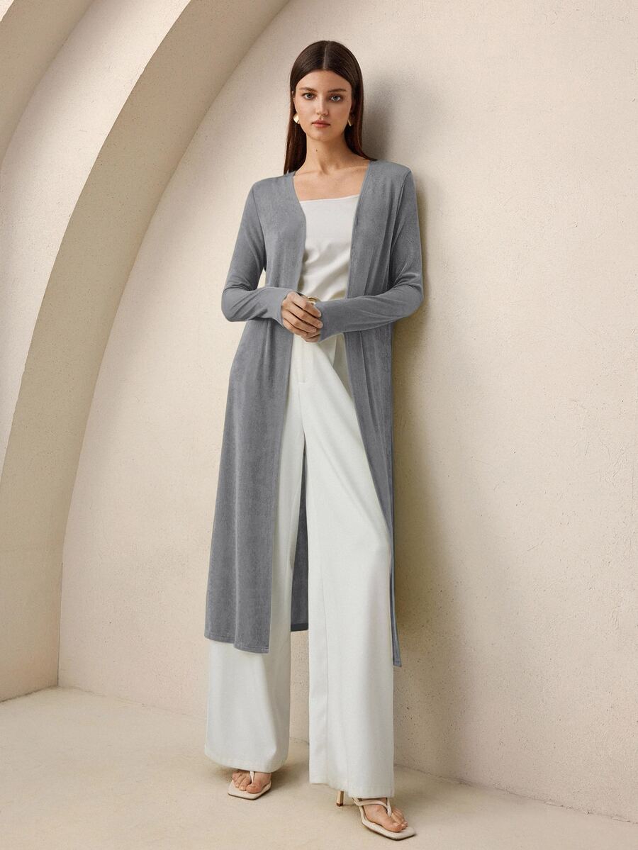 SHEIN BizChic جاكيت نسائي بأكمام طويلة وقصة أنيقة