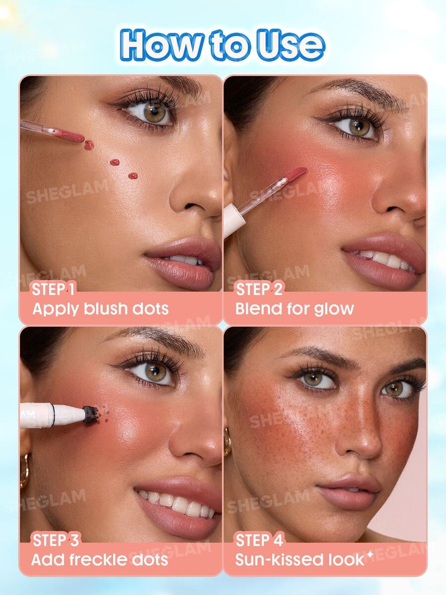 SHEGLAM Sunspell قلم النمش والاحمرار