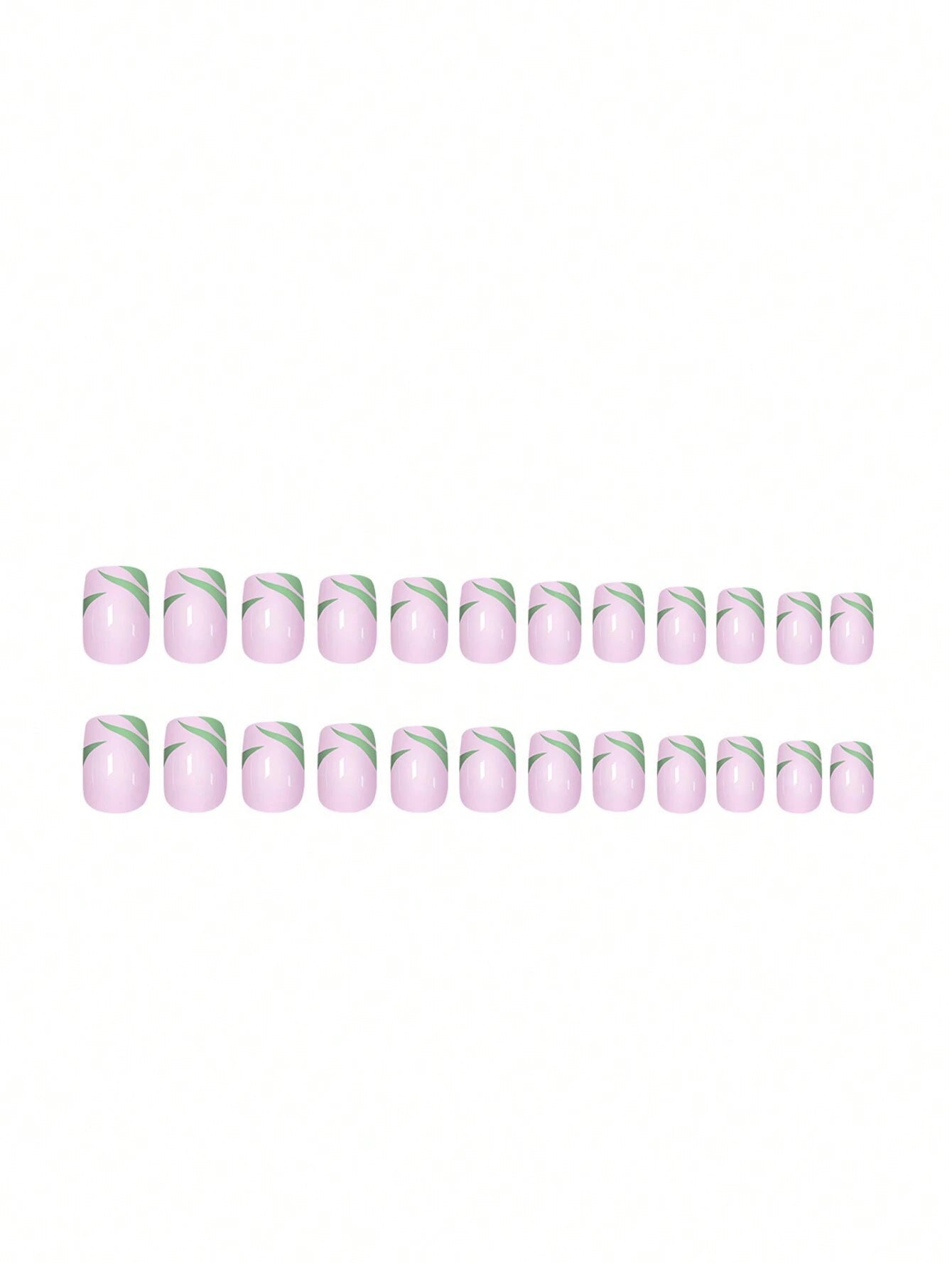 24Pcs Short Minimalist Solid Color False Nails Set for Nail Art Including Red Nails, 1Pc Jelly Glue and 1Pc Nail File