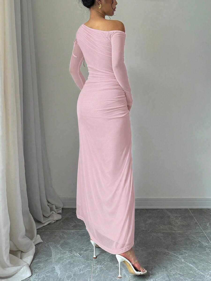 SHEIN x Carly Lawrence SHEIN Elenzya فستان أنيق للنساء