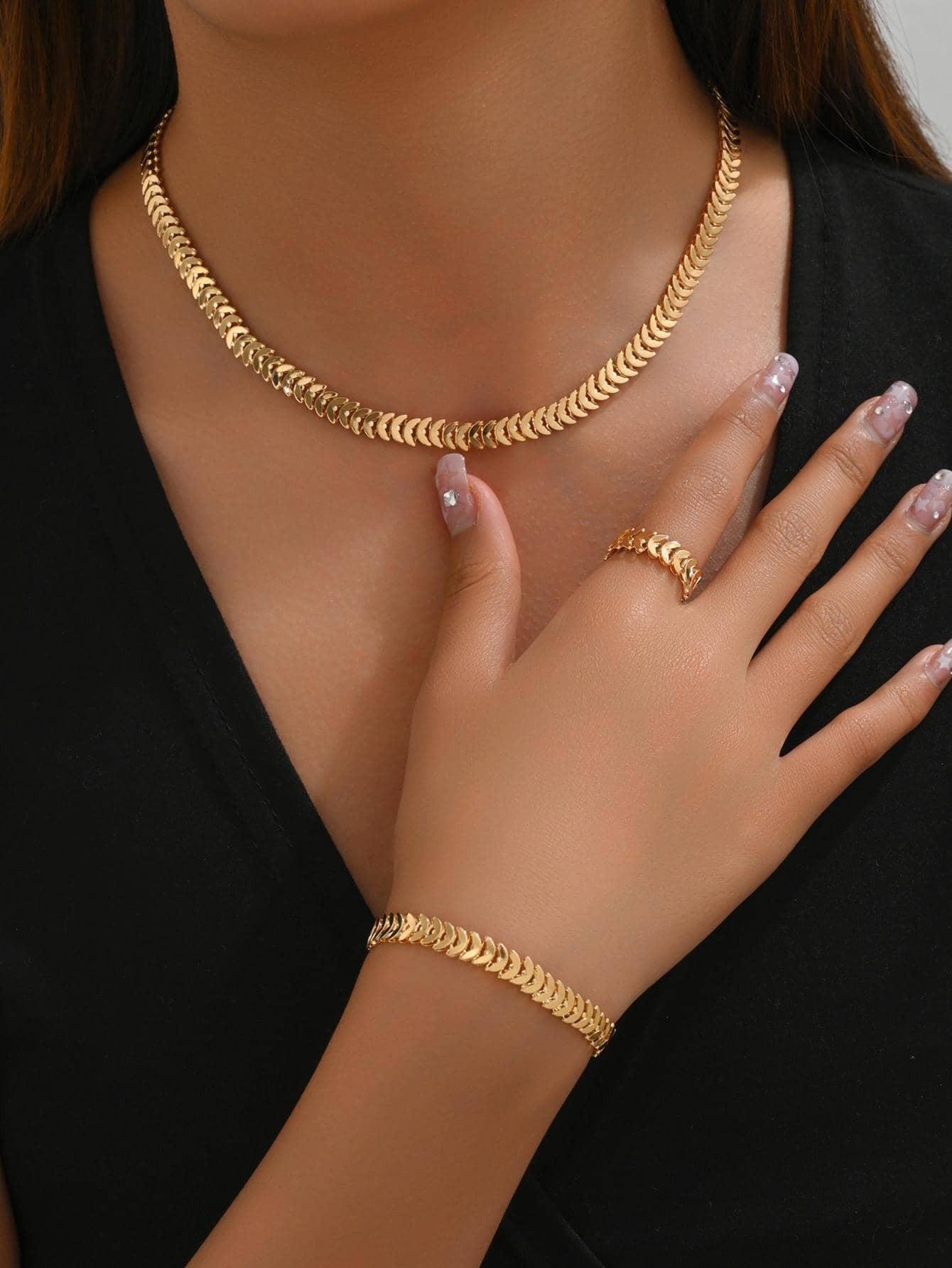 3Pcs/Set Minimalist Jewelry Set