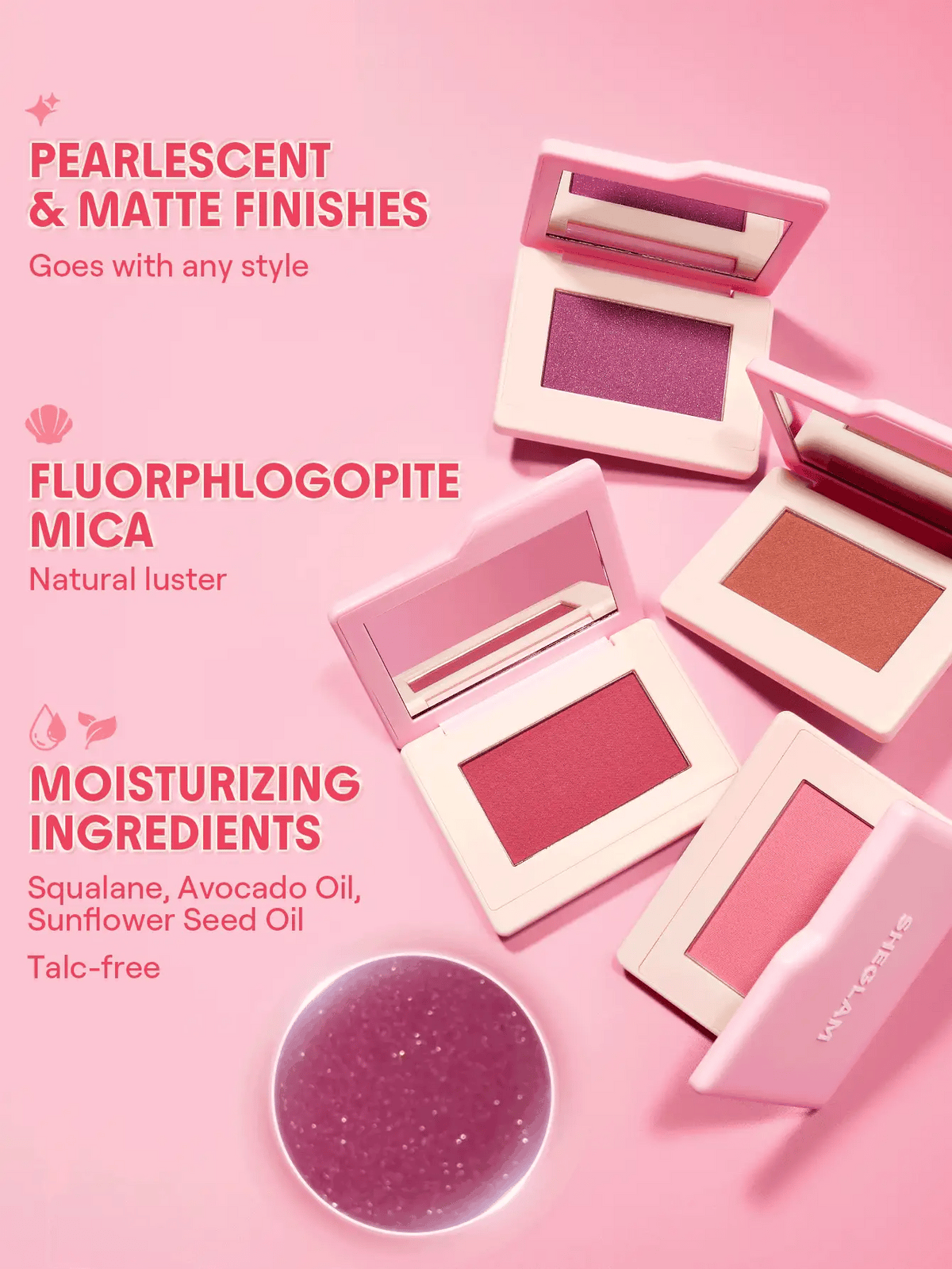 SHEGLAM Dream Touch أحمر خدود