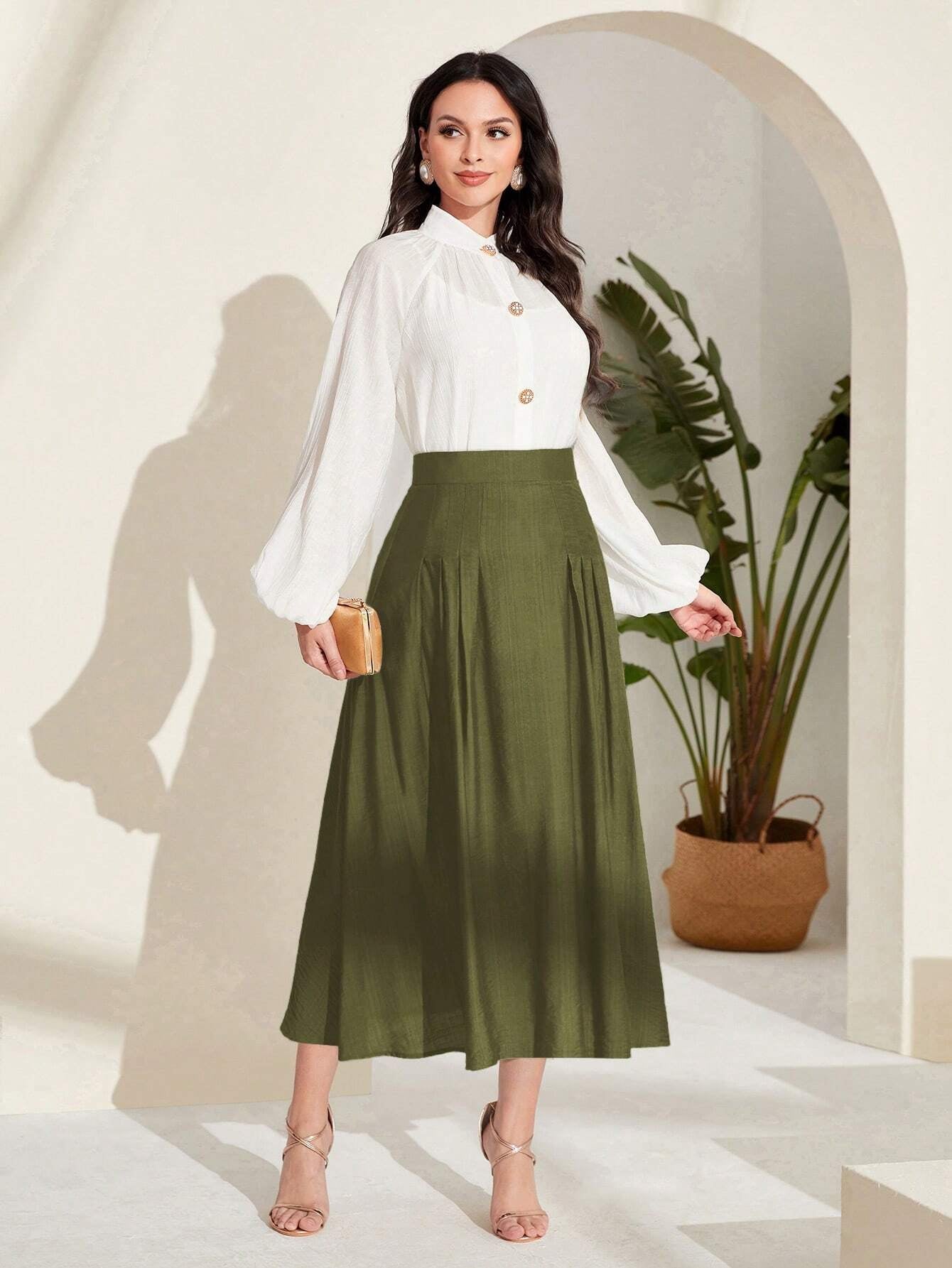 Modely Women'S Flowy Maxi Skirt