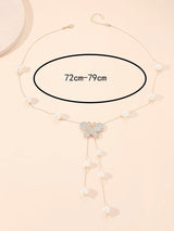 1Pc New European and American Style Fashion Sweater Chain Long Necklace