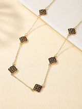 1Pc Fashion Iron Alloy Geometric Decor Long Necklace for Women for Daily Life