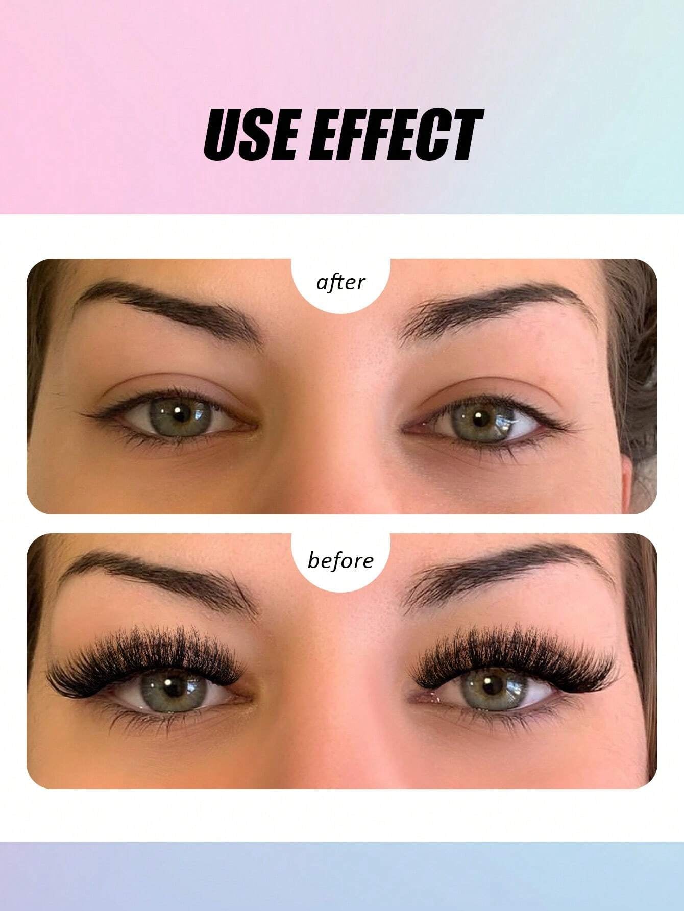 7 Pairs Russian Strip Lashes Fluffy Mink Lashes 3D False Eyelashes Russian Volume Eyelashes Fake Eyelashes Dramatic Messy Mink Lashes