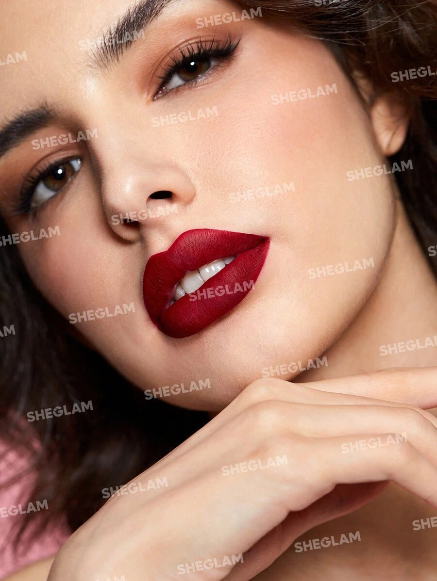 SHEGLAM Crimson أحمر شفاه سائل مطفي