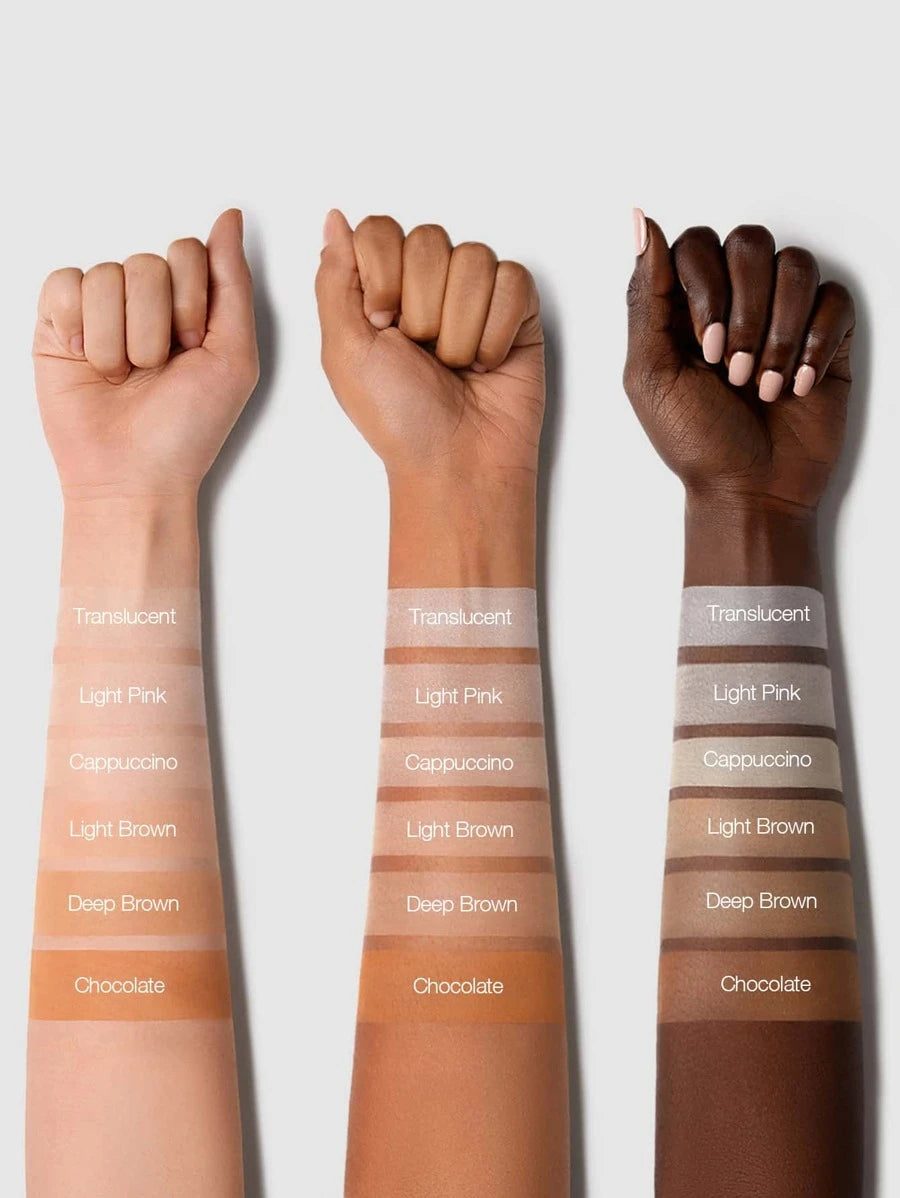 SHEGLAM بودرة تثبيت مخبوزة متوهجة بني فاتح