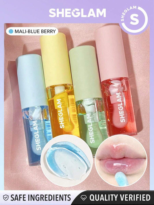 SHEGLAM زيت ترطيب الشفاه Jelly Wow - Mali-Blue Berry