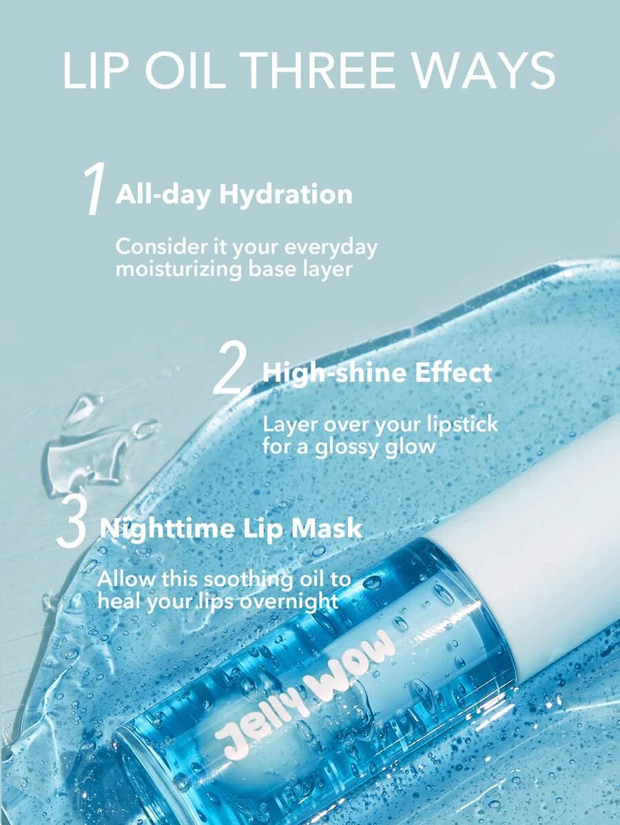 SHEIN SHEGLAM Jelly Wow Blue Berry زيت شفاه مرطب