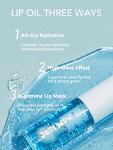 SHEIN SHEGLAM Jelly Wow Blue Berry زيت شفاه مرطب