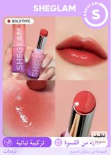 SHEGLAM Bold Type أحمر شفاه لامع