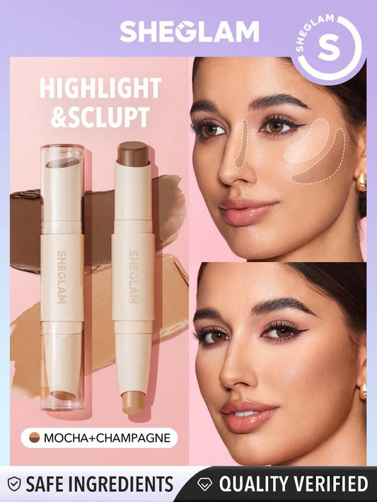 SHEGLAM Mocha & Champagne كونتور كريمي لتحديد ونحت الوجه