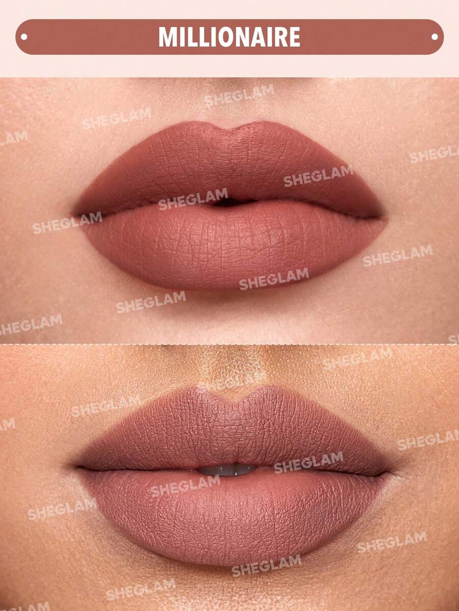 SHEGLAM Matte Allure Millionaire أحمر شفاه