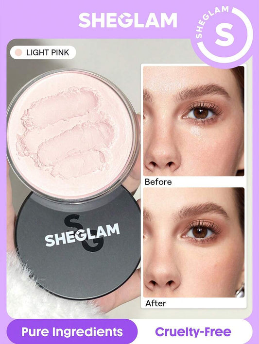 SHEGLAM Light Pink بودرة تثبيت سائبة غير لامعة