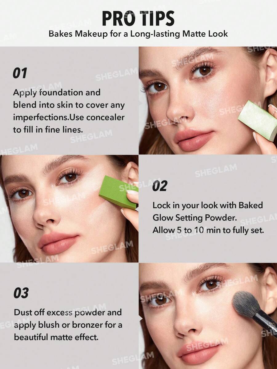 SHEGLAM بودرة تثبيت