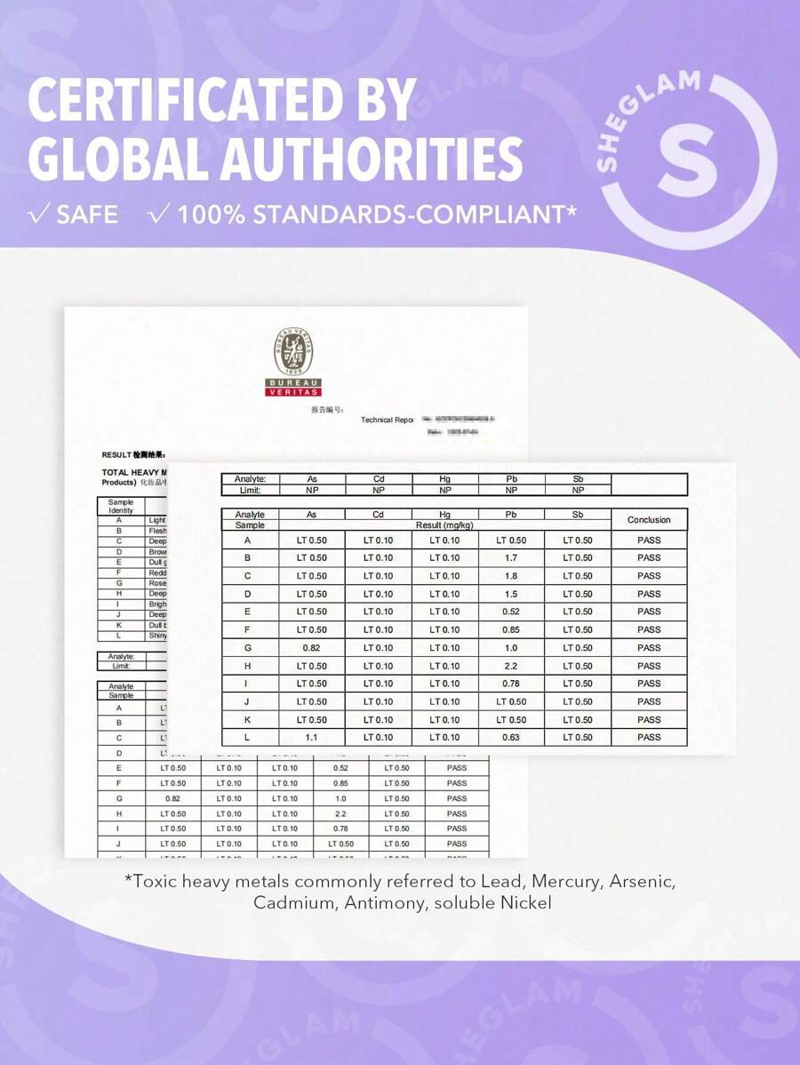 SHEGLAM باليت ظلال عيون