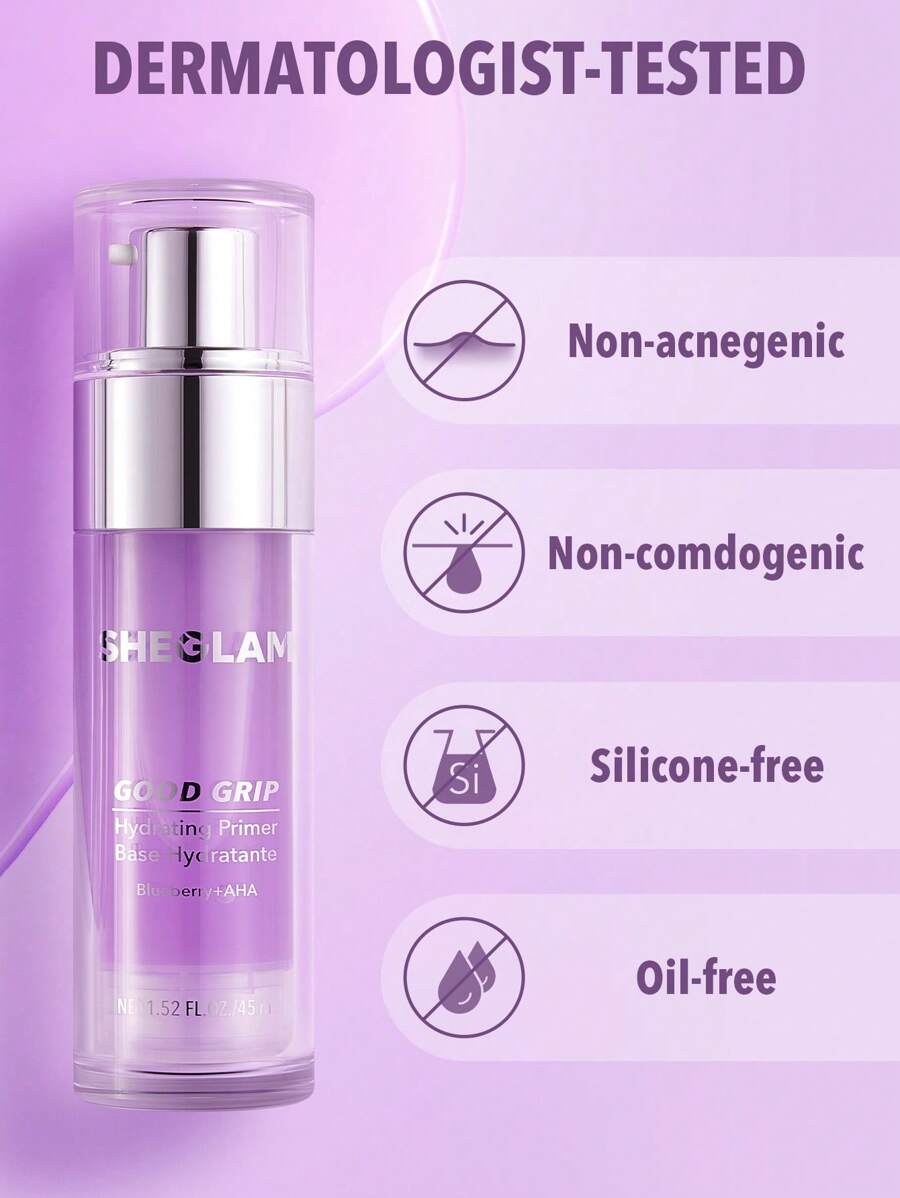 SHEGLAM Blueberry + AHA بريمر مرطب بلون