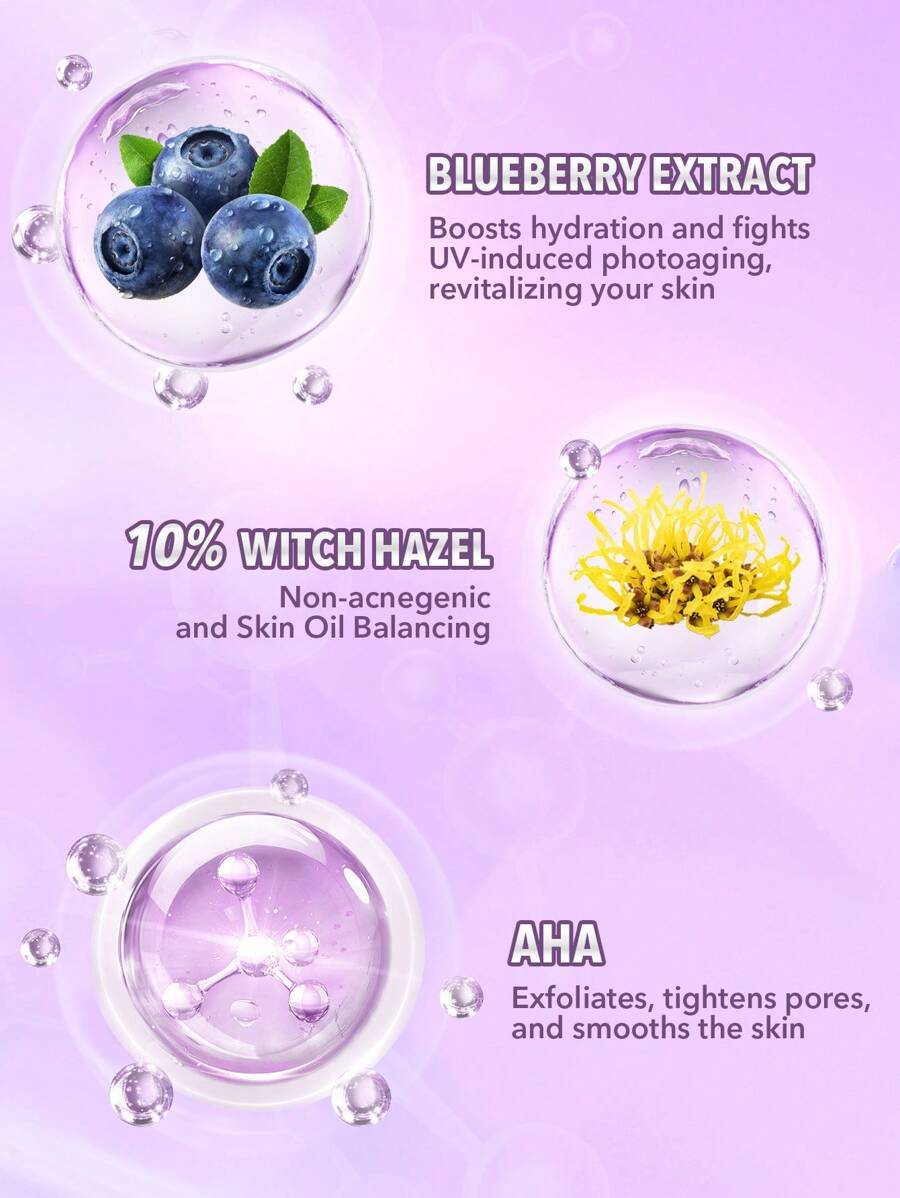 SHEGLAM Blueberry + AHA بريمر مرطب بلون