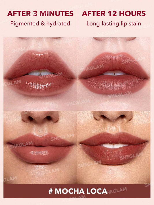SHEGLAM Take A Hint Mocha Loca أحمر شفاه