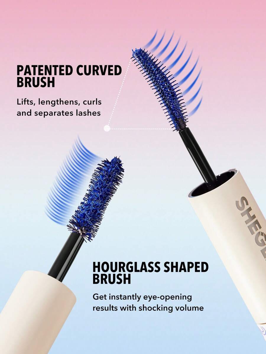 SHEGLAM ماسكارا All-In-One Volume & Length-Waterproof Blue