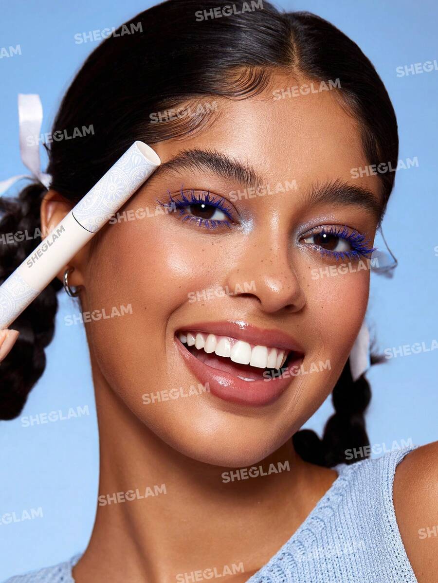 SHEGLAM ماسكارا All-In-One Volume & Length-Waterproof Blue