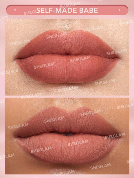 SHEGLAM أحمر شفاه مات ألور يدوم طويلاً