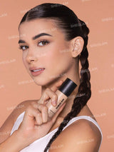 SHEGLAM كريم أساس مطفي بني مقاوم للماء والتعرق