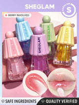 SHEGLAM زيت الشفاه المرطب Jelly Wow-Berry Involved