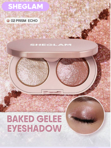 SHEGLAM Prismalight Baked Gelee Prism Echo  ظلال عيون ثنائي 02