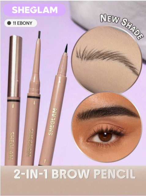 SHEGLAM Brows On Demand 2-In-1 قلم حواجب 11