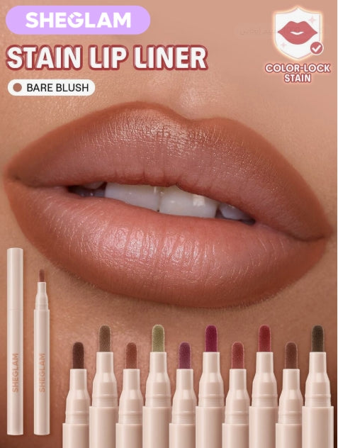 SHEGLAM True Stain قلم شفاه سائل