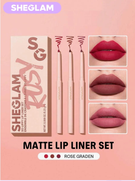 SHEGLAM So Lippy طقم أقلام تحديد شفاه