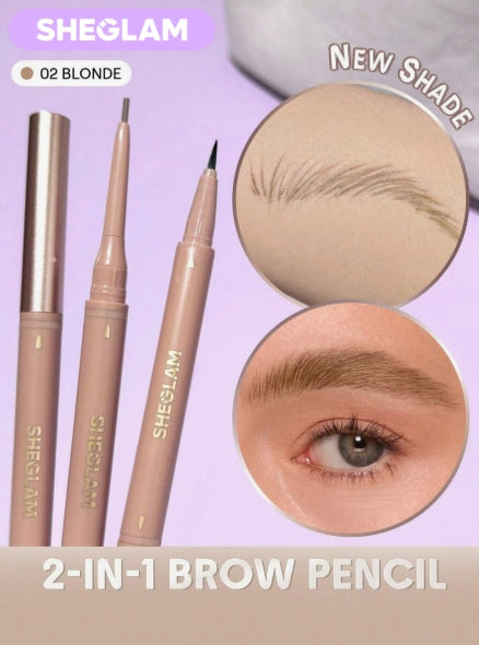 SHEGLAM Brows On Demand 2-In-1 قلم حواجب