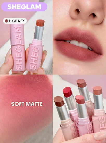 SHEGLAM Lip Veil أحمر شفاه خفيف