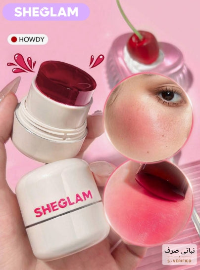 SHEGLAM Jelly-Howdy أحمر خدود مرطب للشفاه من