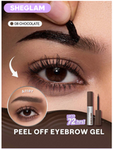 SHEGLAMTint Lock Tattoo Chocolate جل حواجب قابل للتقشير بلون