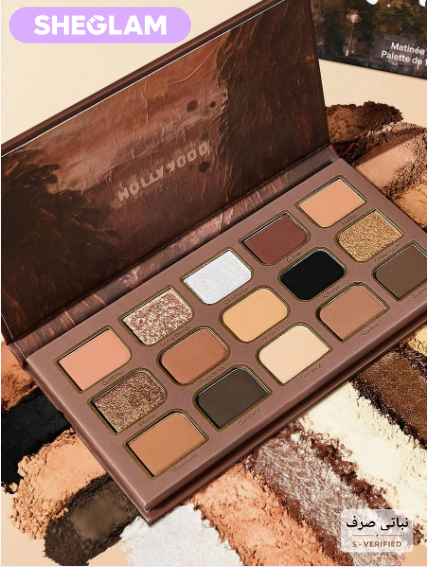 SHEGLAM Matinée in L.A. باليت ظلال عيون بـ15 لون