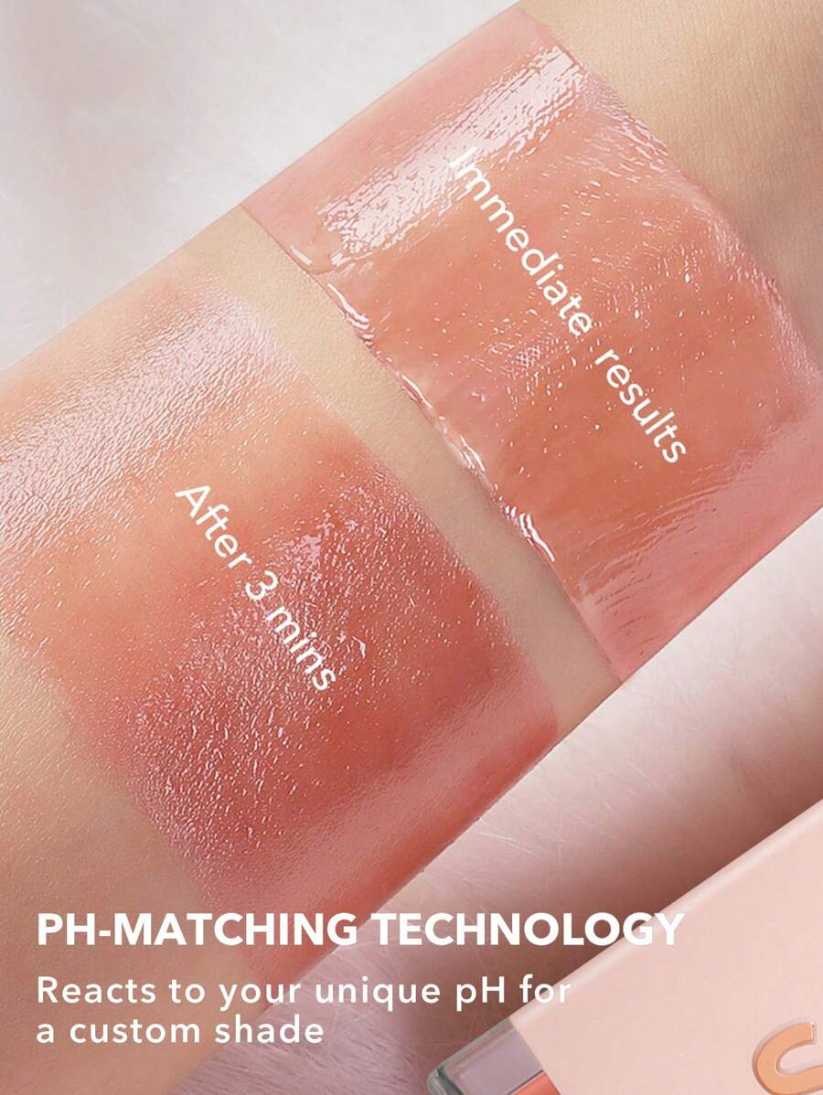 SHEGLAM أحمر شفاه سائل متغير اللون بلمعة عالية يدوم طويلاً