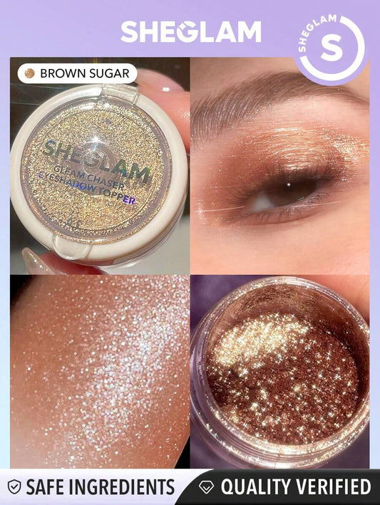 SHEGLAM ظلال العيون Gleam Chaser-Brown Sugar