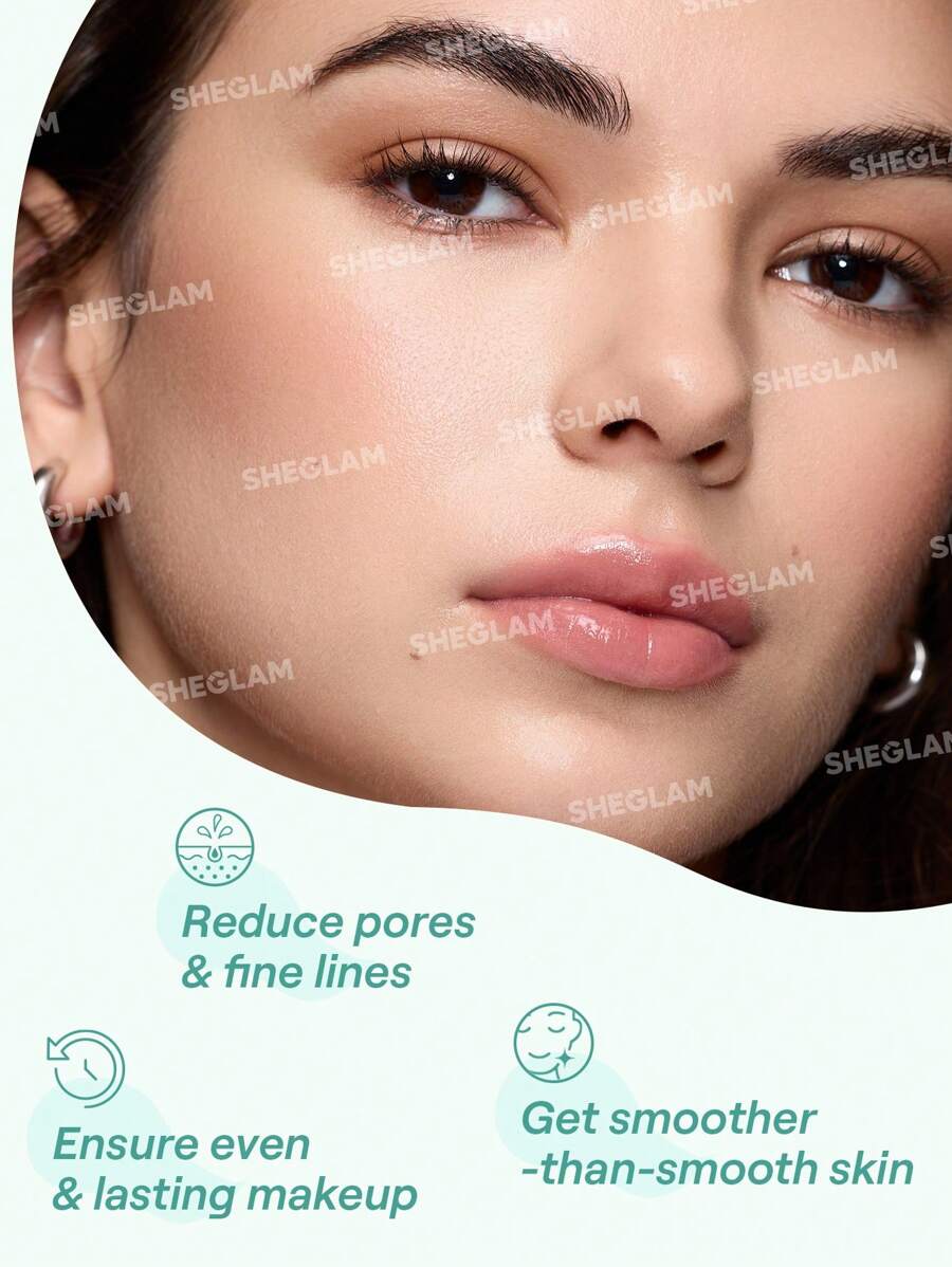 SHEGLAM جل خفيف بلون بيج يساعد على تصغير مظهر المسام